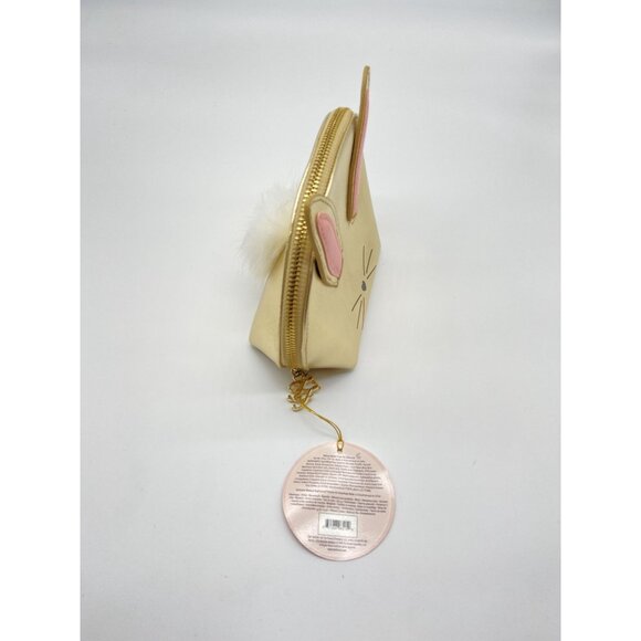 Too Faced Bunny makeup pouch Golden - Picture 3 of 7